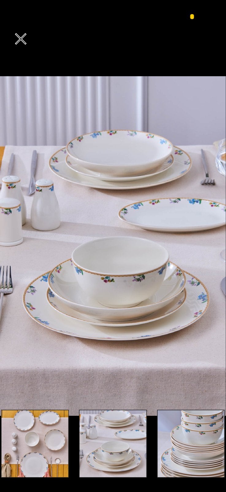 Karaca New Brillo 53-delig 12-persoons servies, Ophalen, Overige merken, Nieuw, Modern