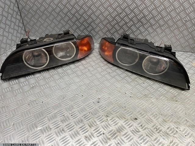 Koplamp set  BMW 5-serie E39 95-199 set links rechts h7, Auto-onderdelen, Gebruikt, Partnerportal@bmw.de, Bmw, Ophalen of Verzenden