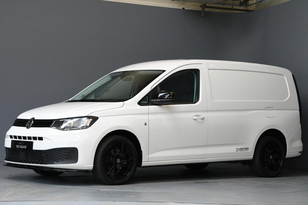 Volkswagen Caddy Cargo Maxi 1.5 TSI N-EDITION | CRUISE | CAR, Auto's, Bestelauto's, Stof, 4 cilinders, Volkswagen, Wit