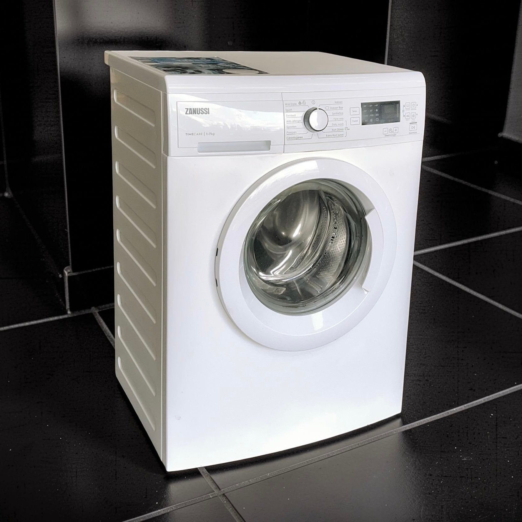 Wasmachine ZANUSSI IT TimeCare 7kg 1400t A+++ incl Garantie, Witgoed en Apparatuur, Ophalen, Z, Z, Zo goed als nieuw