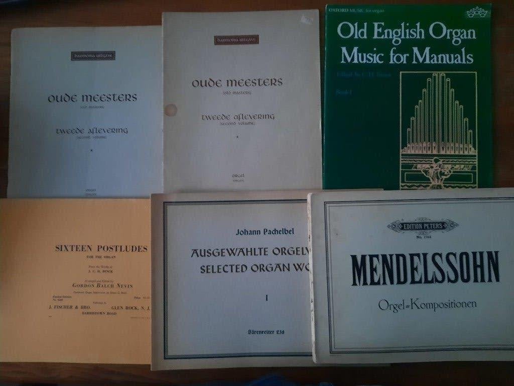 bladmuziek, Muziek en Instrumenten, Orgel, Gebruikt, Verzenden, Klassiek