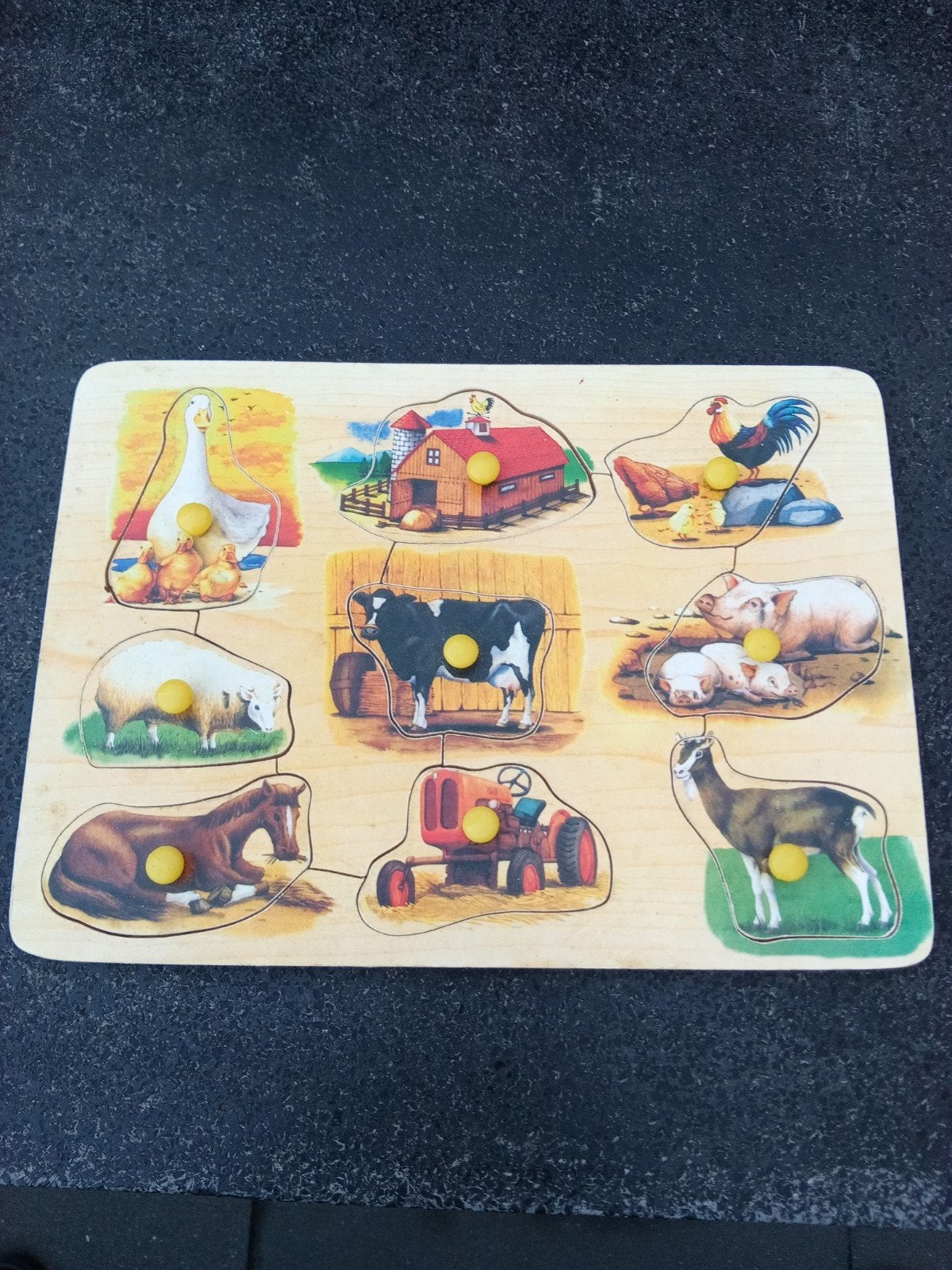 Houten puzzel., Ophalen of Verzenden