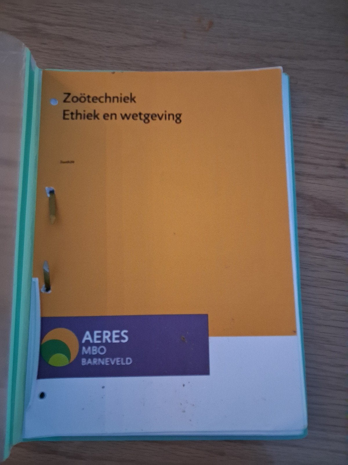 Syllabus Zoötechniek Ethiek en wetgeving, Ophalen, Beta, Zo goed als nieuw, MBO