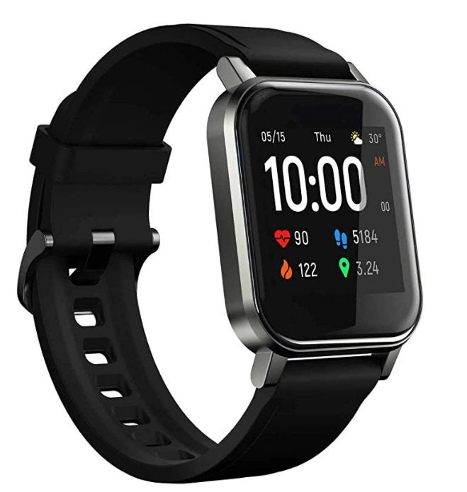 HAYLOU smartwatch 2 L502 - Sporthorloge, Afstand, Zwart, Ophalen of Verzenden, Zo goed als nieuw