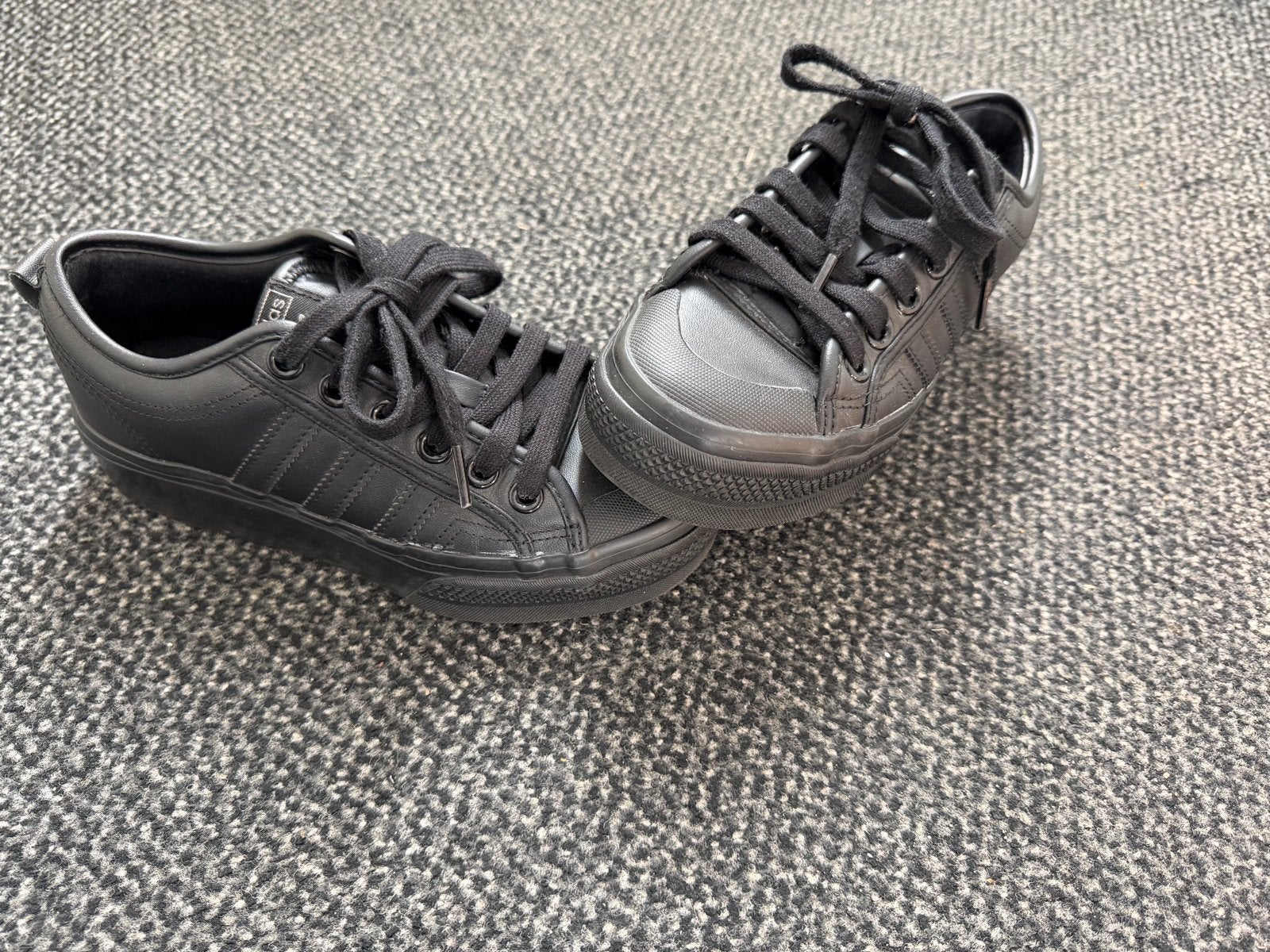 Adidas Nizza sneakers zwart maat 36, Ophalen of Verzenden, Zo goed als nieuw, Zwart, Sneakers of Gympen