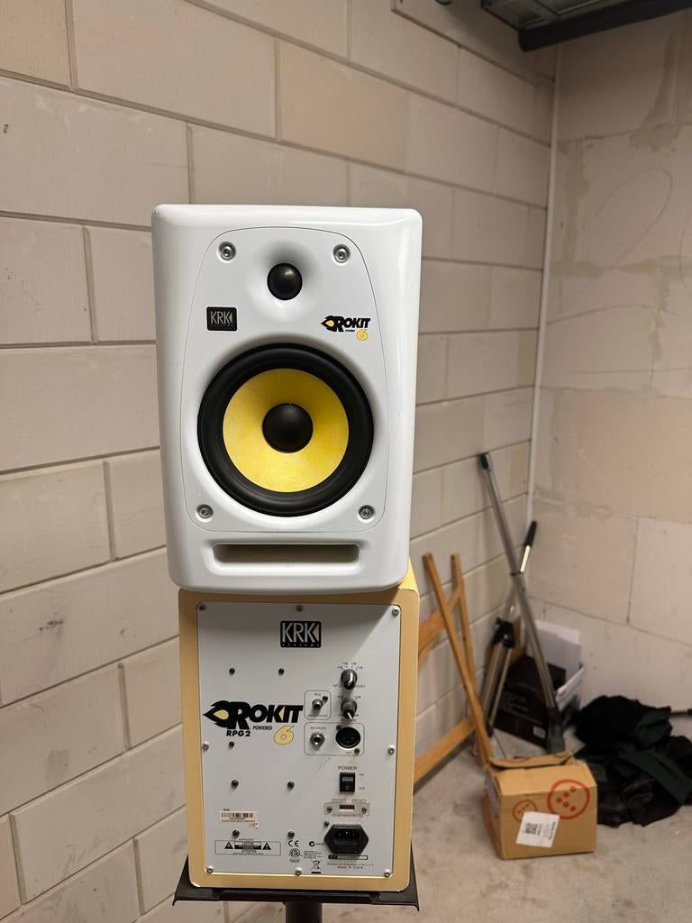 KRK Rokit 6 G2 Studio Monitoren, Overige merken, Gebruikt, Ophalen of Verzenden, 60 tot 120 watt