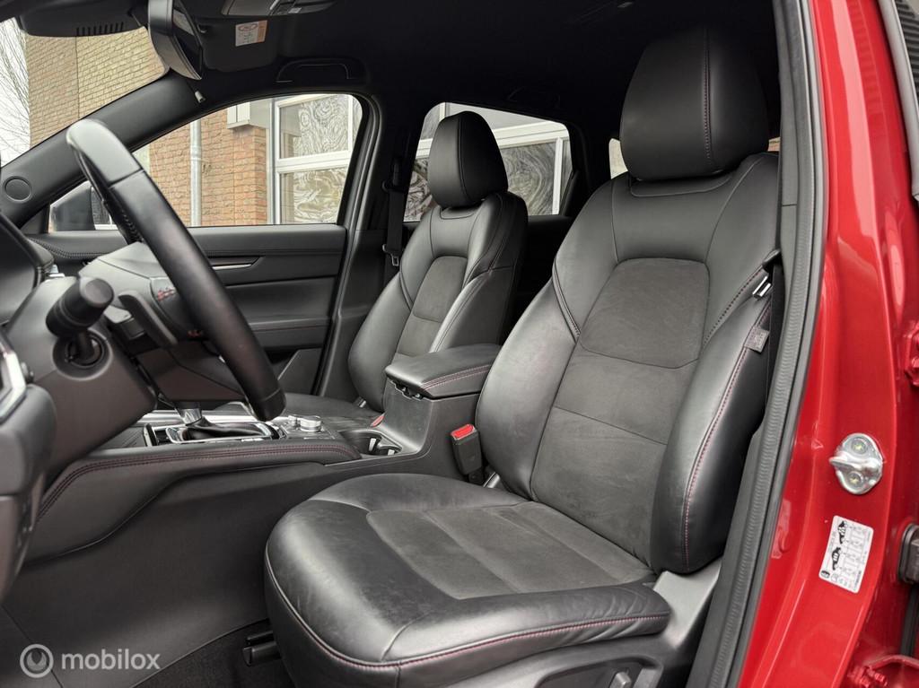 Mazda CX-5 2.0 SkyActiv-G 165 Homura Alcantara Navi Carplay, Auto's, 1998 cc, Zwart, 4 cilinders, 1507 kg