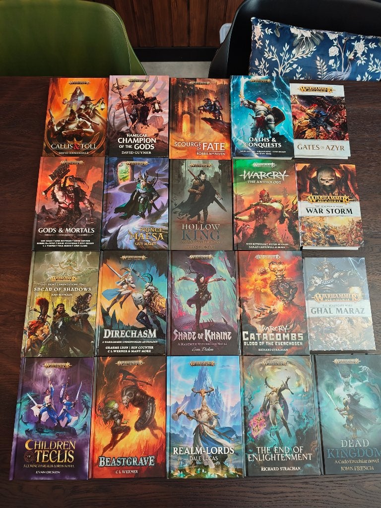 Warhammer age of sigmar/AoS - Hardcover boeken, Ophalen of Verzenden, Zo goed als nieuw