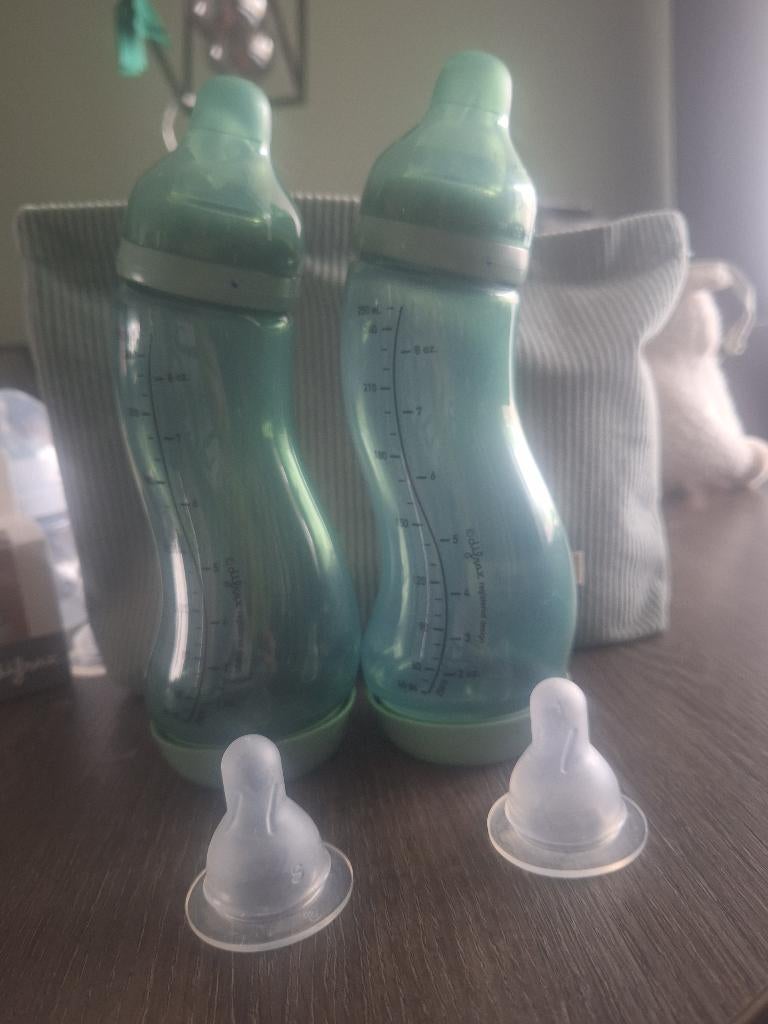 Difrax flessen, Kinderen en Baby's, Babyvoeding en Toebehoren, Ophalen of Verzenden, Zo goed als nieuw, Overige typen