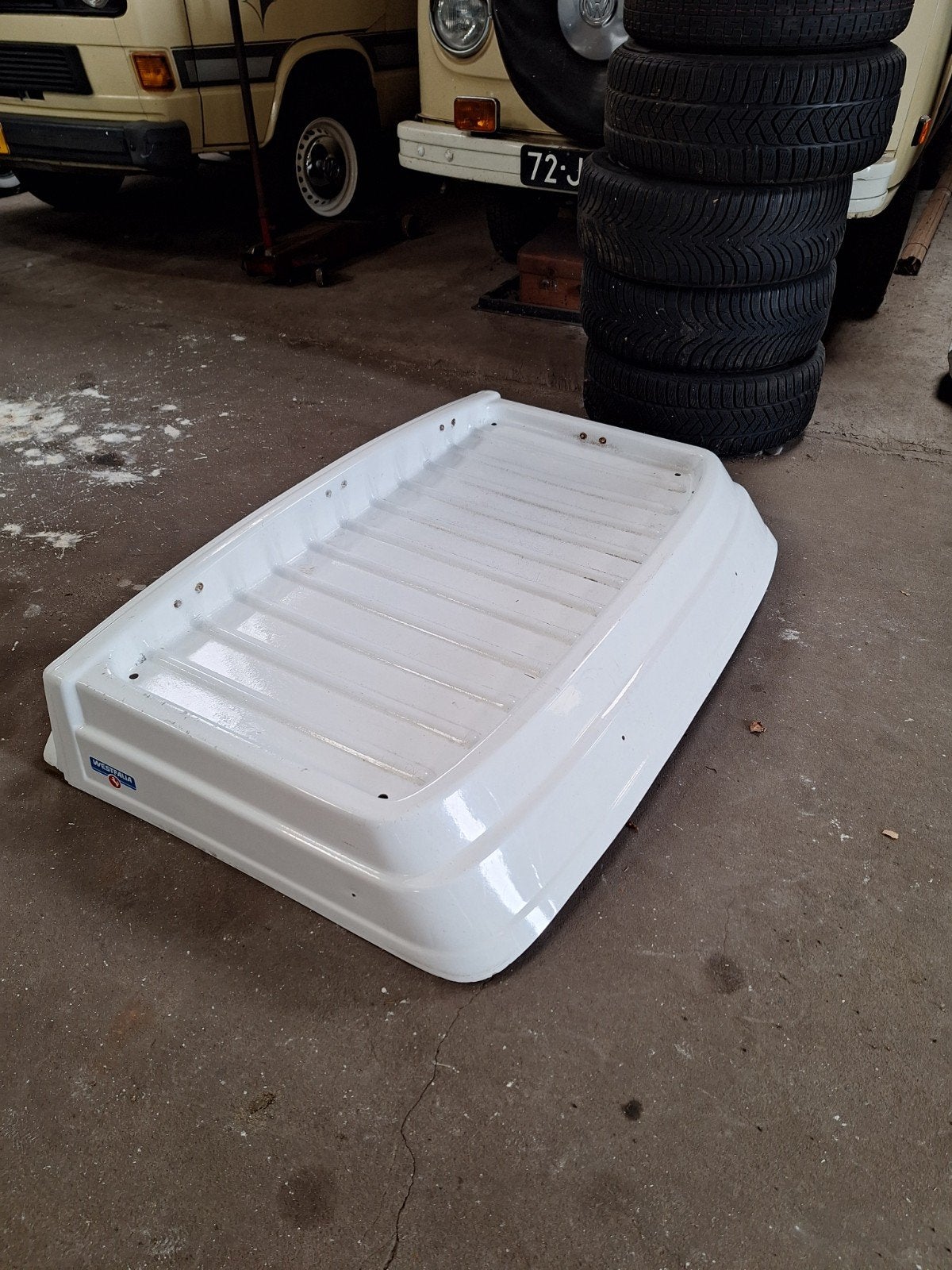 VW T2 Bagagebak Westfalia camper ( T1 T2 T3 ), Ophalen, Voor, Deur
