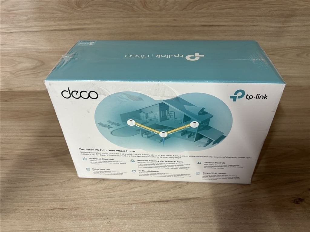 TP link DECO - Whole home mesh wifi system in seal - 5528, Computers en Software, WiFi-versterkers, Verzenden, Nieuw