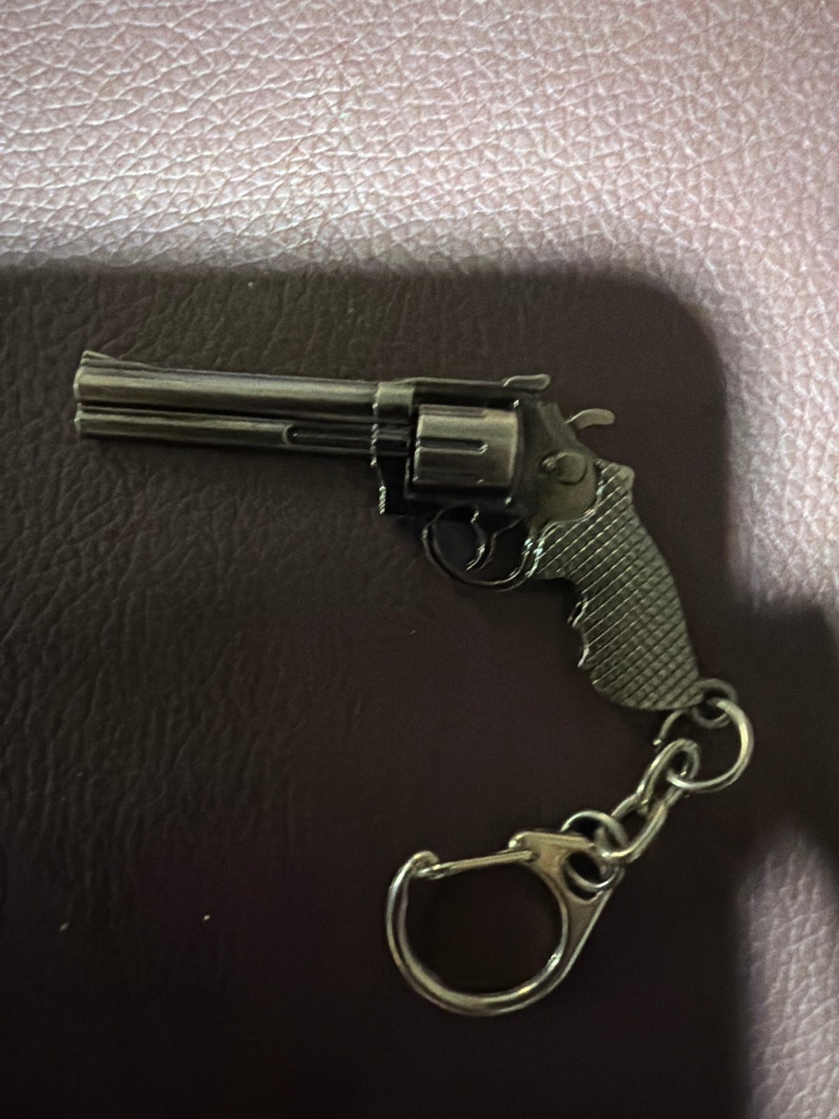 Pistool Sleutelhanger - IJzeren Revolver Design, Ophalen, Nieuw, Overige typen