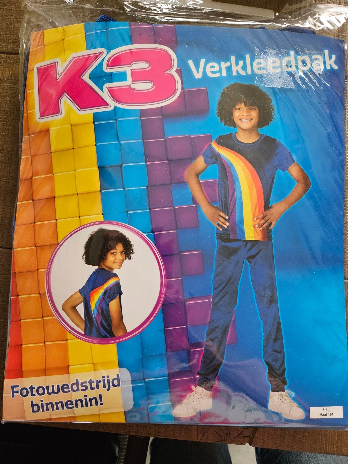 K3 Verkleedpak Maat 134 - Nieuw in verpakking, Ophalen of Verzenden, Nieuw, 134 t/m 140, Jongen of Meisje