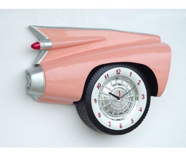 Cadillac Autoklok 47 cm - cadillac klok