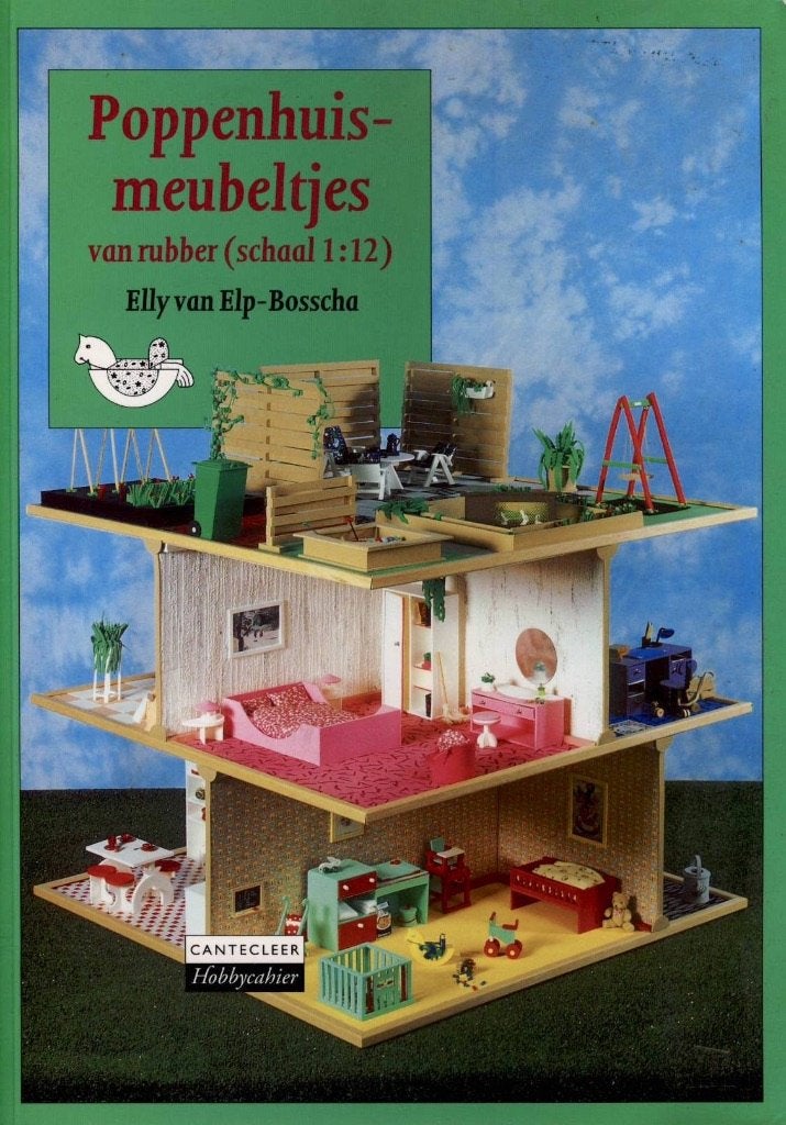 Poppenhuismeubeltjes van rubber - Elly van Elp-Bosscha, Boeken, Gelezen, Overige onderwerpen, Elly van Elp-Bosscha, Ophalen of Verzenden
