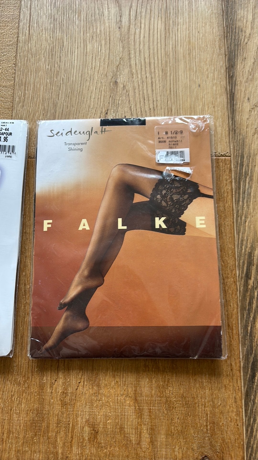 Panty’s MarcMarcs en Falke maat S/M zwart, Maat 36/38 (S), Verzenden, Zwart, Nieuw