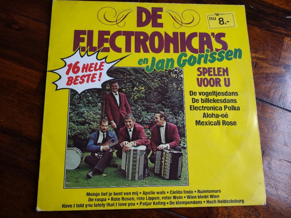 LP - De Electronica's en Jan Gorissen spelen voor U, Ophalen of Verzenden, Zo goed als nieuw, 12 inch