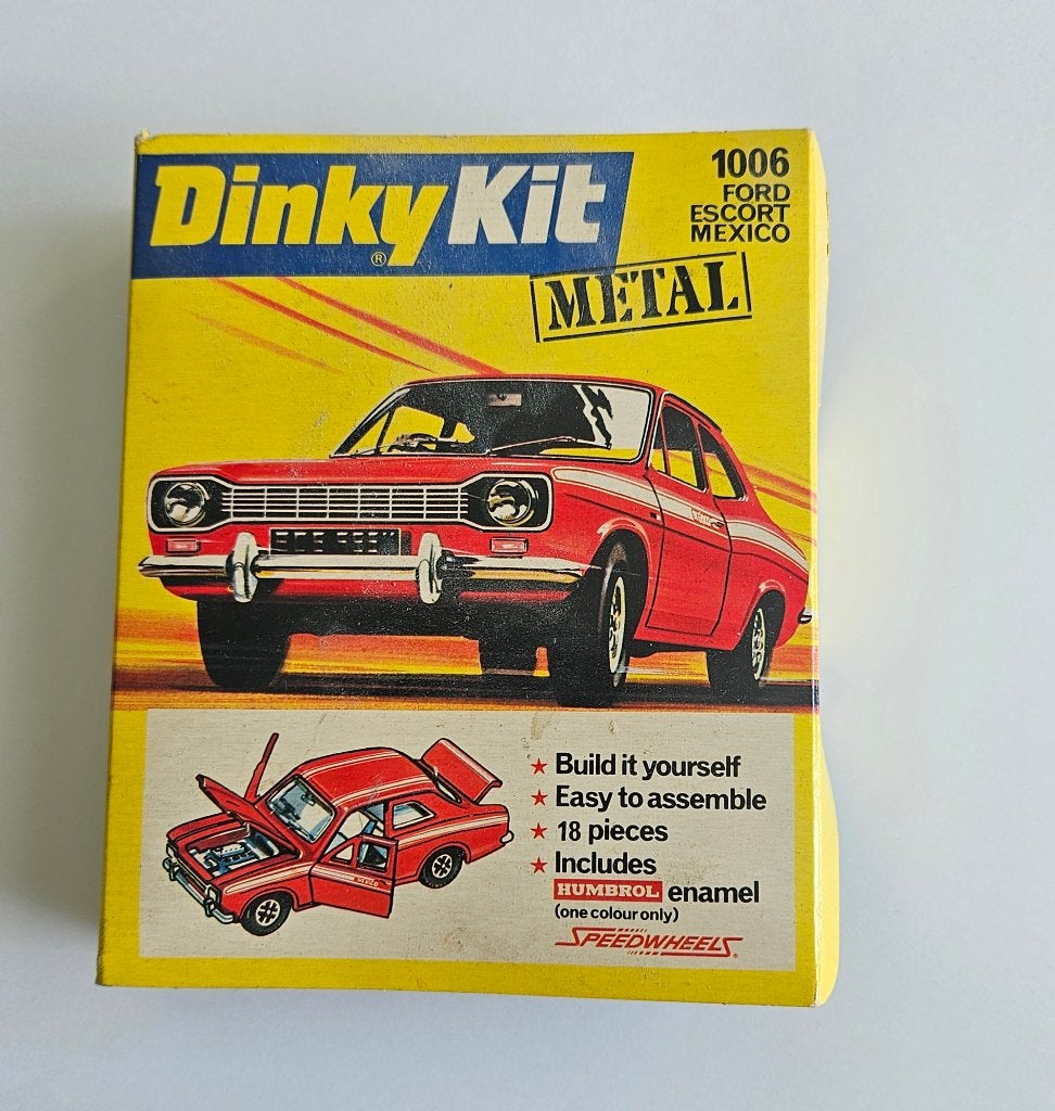 Dinky Kit metal Ford Escort Mexico, Hobby en Vrije tijd, Ophalen of Verzenden, Zo goed als nieuw, Auto, Dinky Toys
