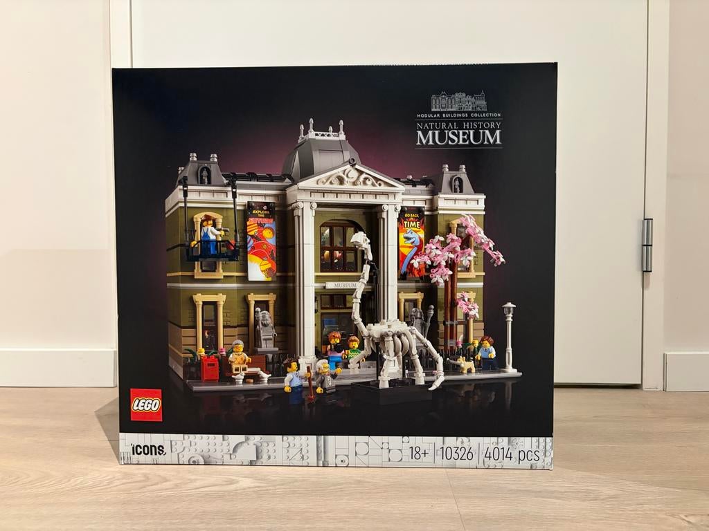 LEGO 10326 Natuurhistorisch museum NIEUW en ongeopend!, Lego, Ophalen of Verzenden, Zo goed als nieuw, Inclusief doos