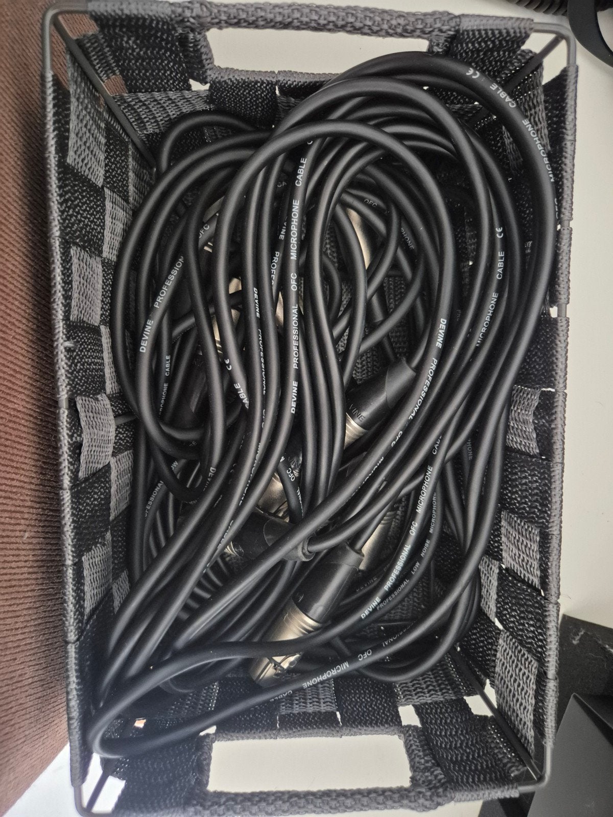 Devine Professionele OFC Microfoonkabel - Diverse Lengtes, Ophalen, Zo goed als nieuw, Overige typen