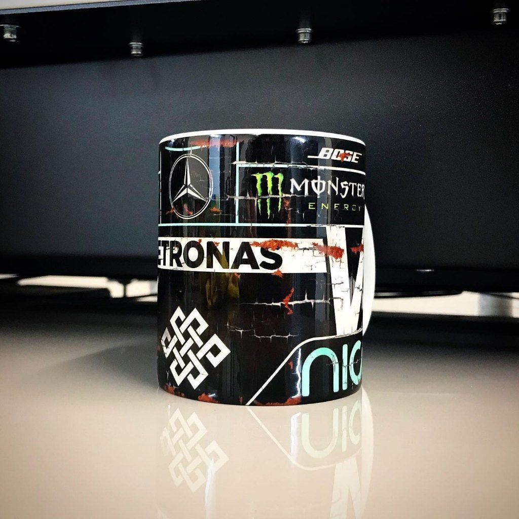✅ Nico Rosberg 2016 mok Mercedes AMG Petronas F1 Autosport, Ophalen of Verzenden, Nieuw, Formule 1