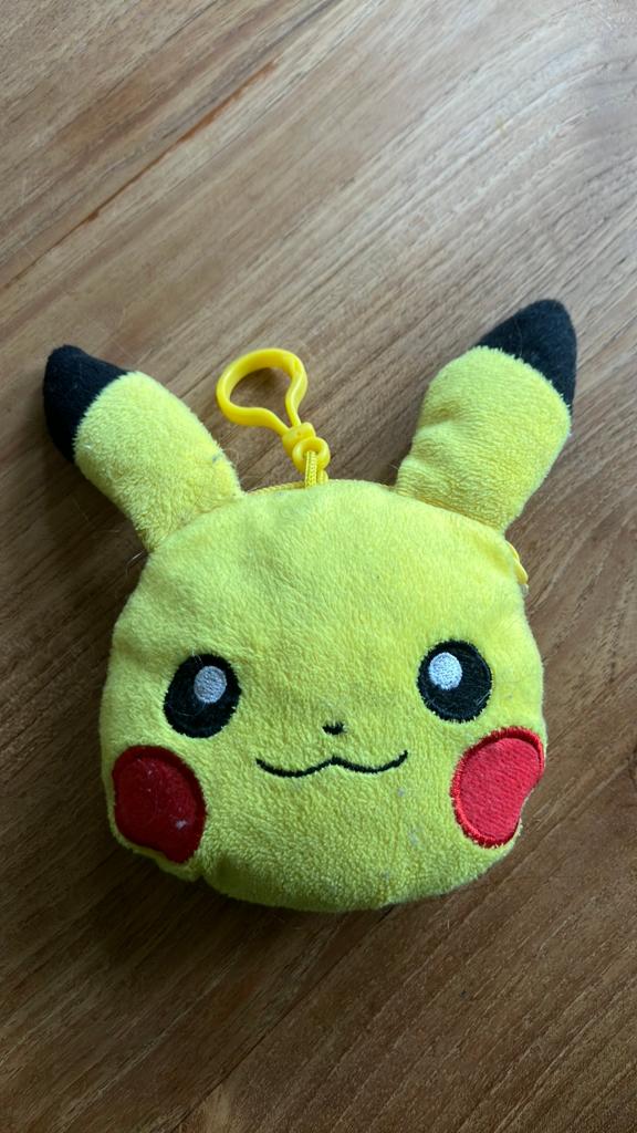 Pikachu portemonnee sleutelhanger Pokémon, Overige merken, Geel, Overige typen, Ophalen of Verzenden