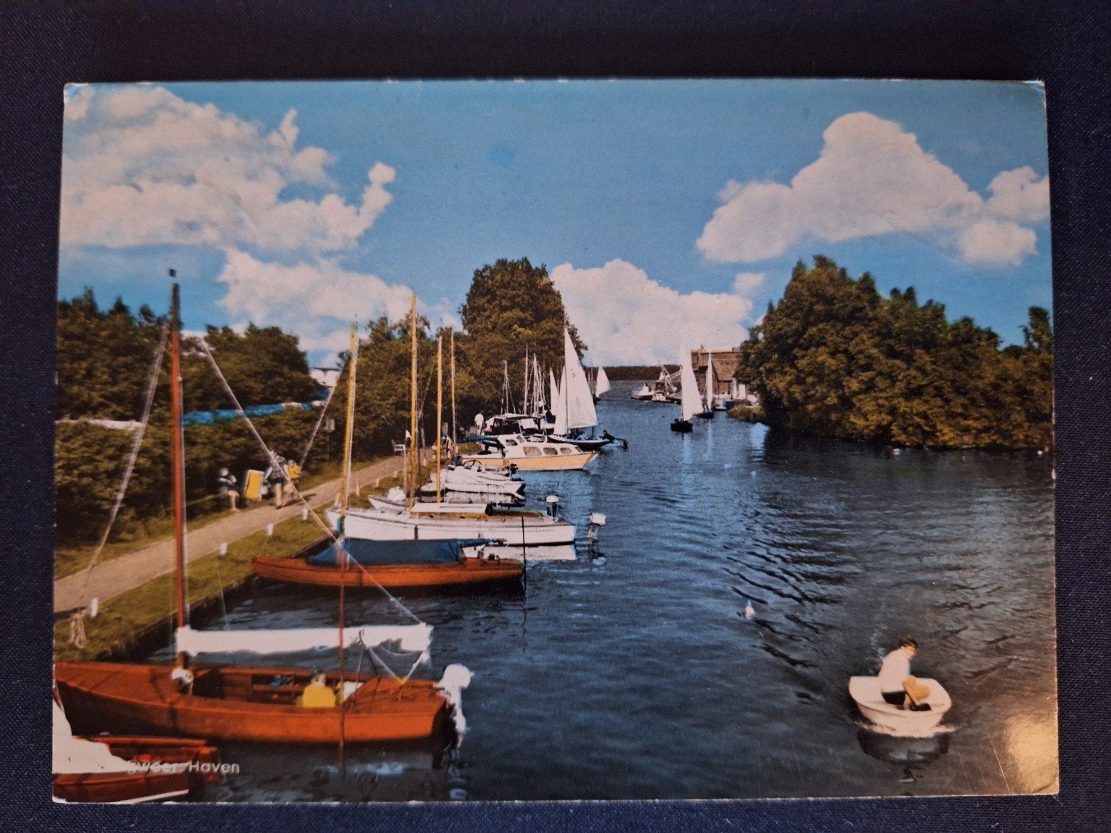 Langweer - Haven, Ophalen of Verzenden, Gelopen, Friesland