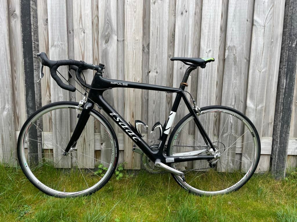 Isaac Impulse racefiets - Carbon frame, Ultegra afmontage, Fietsen en Brommers, Fietsen | Racefietsen, 28 inch, Gebruikt, Carbon