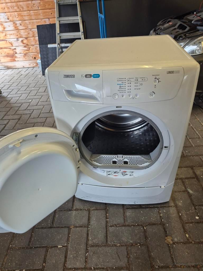 Leuke zanussi warmtepomp droger 7 kg A++, Ophalen, Zo goed als nieuw