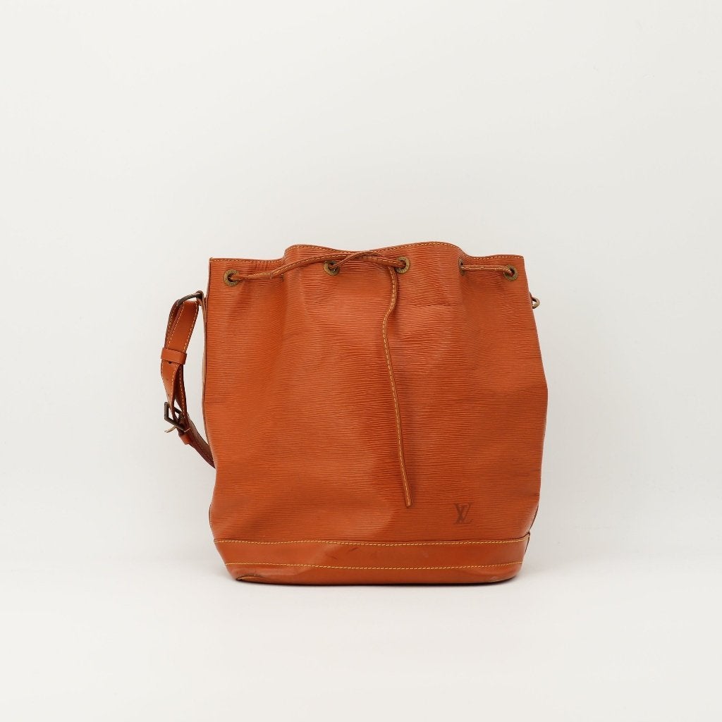 Louis Vuitton Noé in beige Épi handtas, Verzenden, Gebruikt, Beige, Handtas