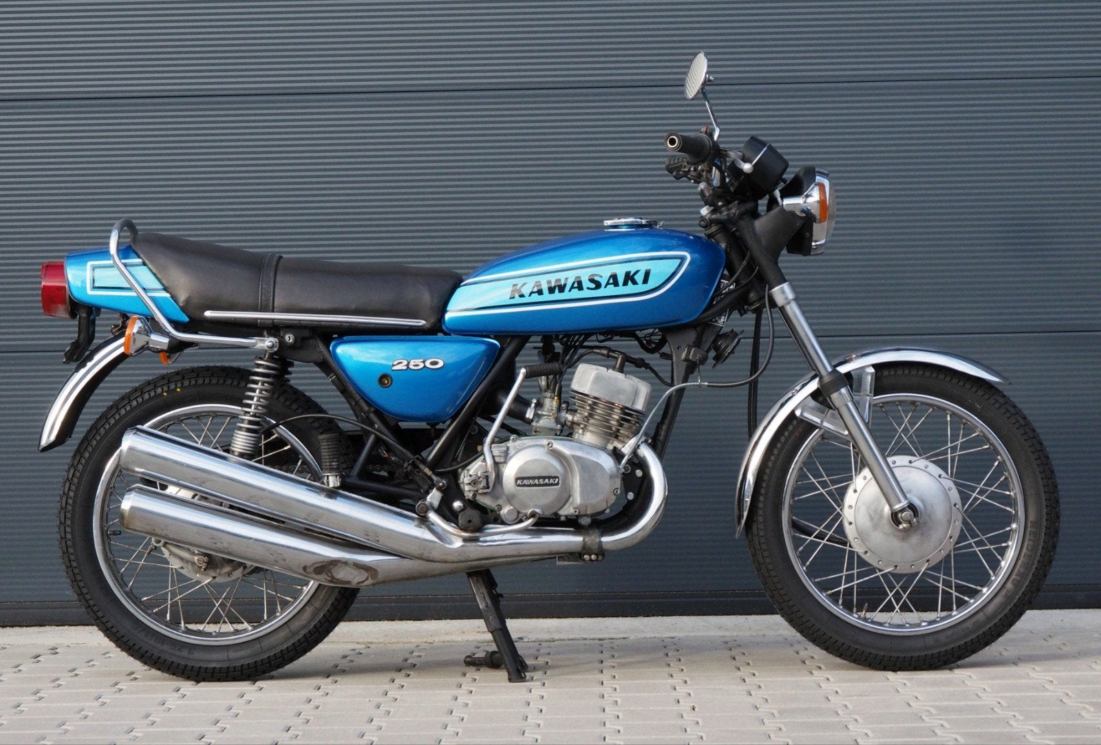 kawasaki S1 mach I - 1974 - NL - 10446 km -, 250 cc, Occasion, Kawasaki, Bedrijf