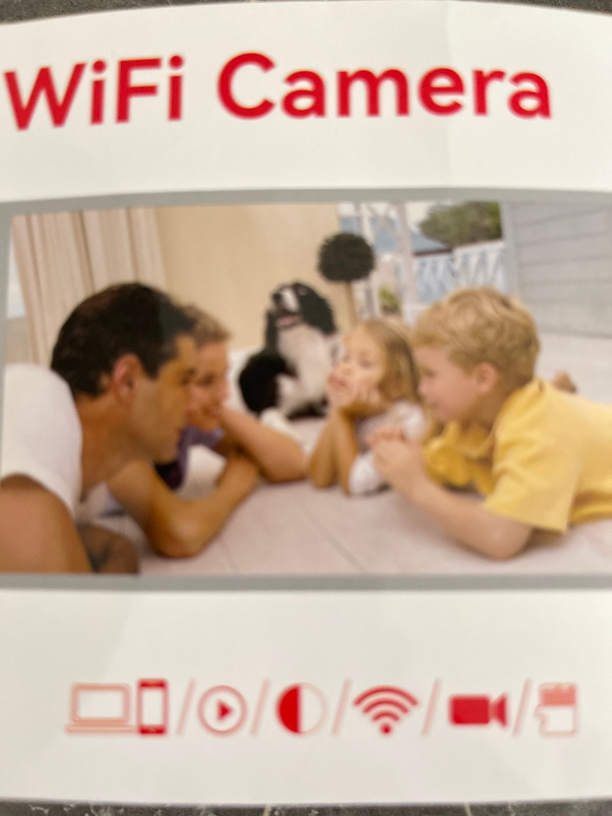 Mini WiFi Camera - Compacte Beveiliging voor Thuis, Ophalen, Zo goed als nieuw, Binnencamera