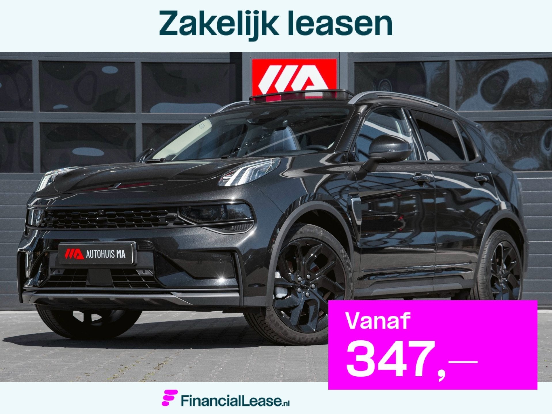Lynk & Co 01 1.5 Black Edition Panoramadak|Camera|ACC|Stoelv, Automatische klimaatregeling, Stof, Bedrijf, 1854 kg
