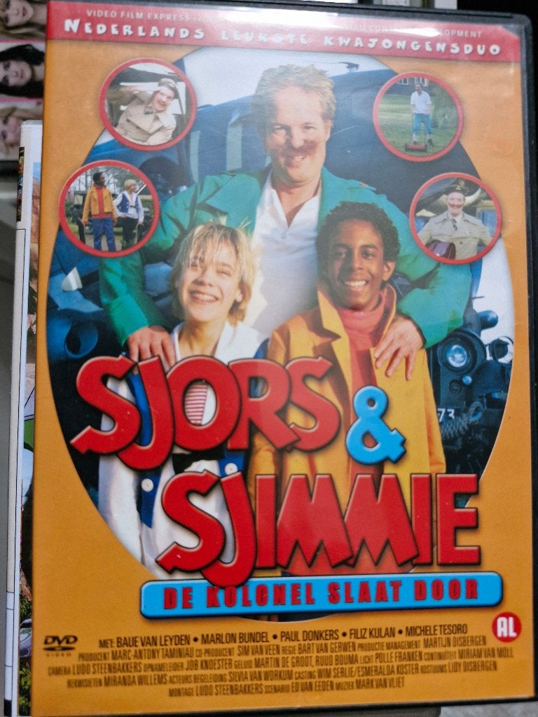 Dvd Sjors en Sjimmie, Cd's en Dvd's, Avontuur, Gebruikt, Alle leeftijden, Ophalen of Verzenden