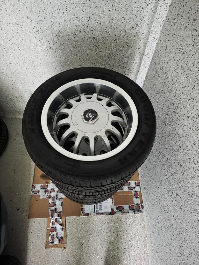 Beta velgen chrome. 4x100, Ophalen, Zomerbanden, Velg(en)