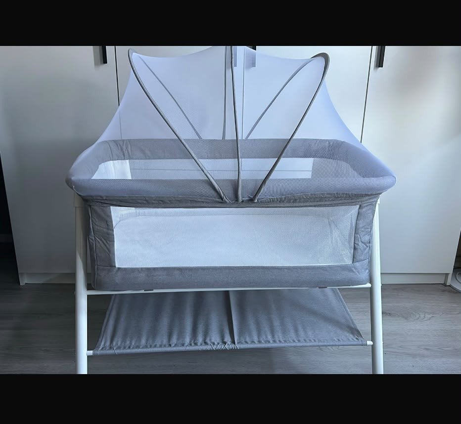 Co-sleeper met klamboe - Zo goed als nieuw, Ophalen of Verzenden, Zo goed als nieuw, Wieg