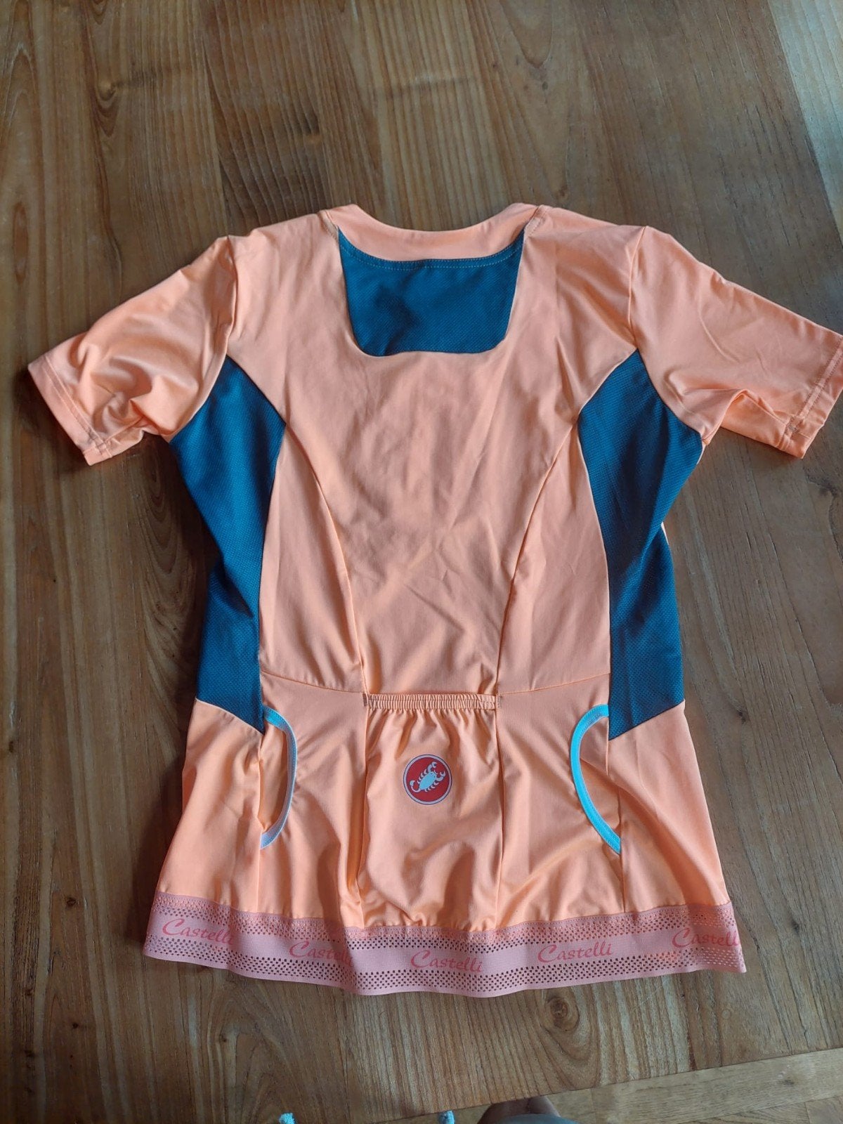 Castelli fietsshirt dames maat S - Zo goed als nieuw, Kleding | Dames, Oranje, Ophalen of Verzenden, Zo goed als nieuw, Hardlopen of Fietsen
