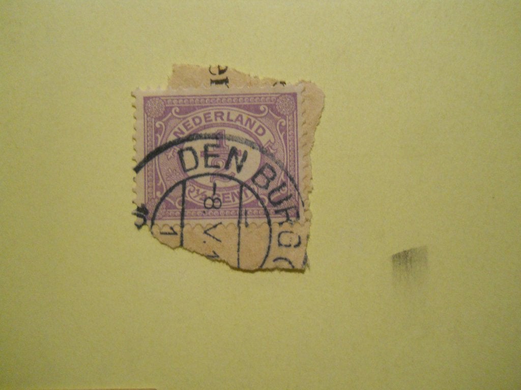 Nederland 1899 Cijfer Nvph.50 Rondstempel Den Burg (Texel), Postzegels en Munten, Ophalen of Verzenden, T/m 1940, Gestempeld