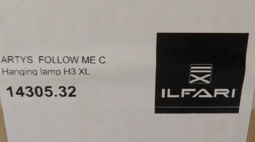 hanglamp Ilfari Artys H3 nieuw twv € 1500,00!! zwart led, Ophalen of Verzenden, Nieuw, Flos Artemide Maretti Occhio Lodes Layer by Adje
