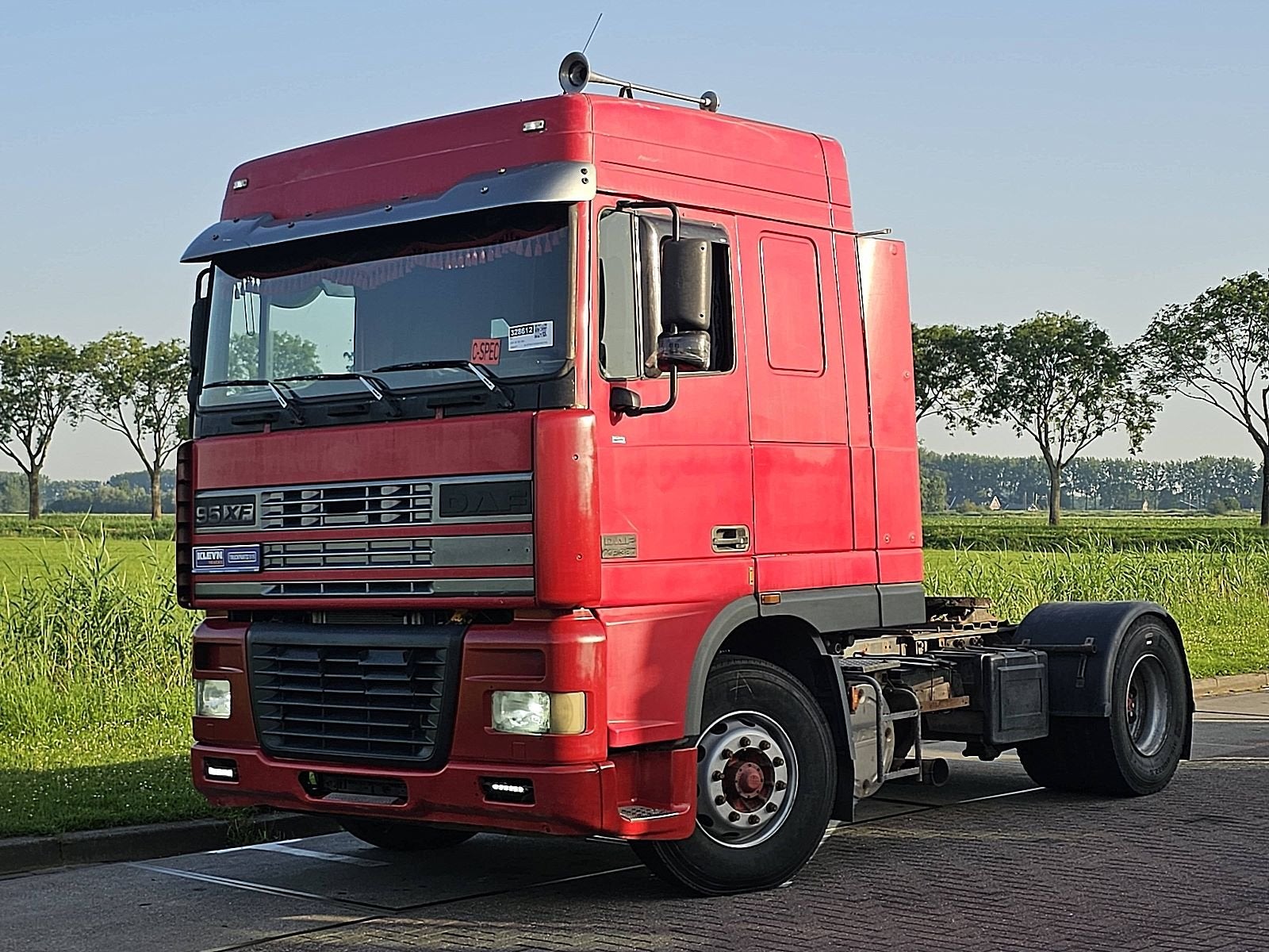 DAF XF 95.380 spacecab euro 2, Auto's, Vrachtwagens, Euro 2, Bedrijf, DAF, 379 pk