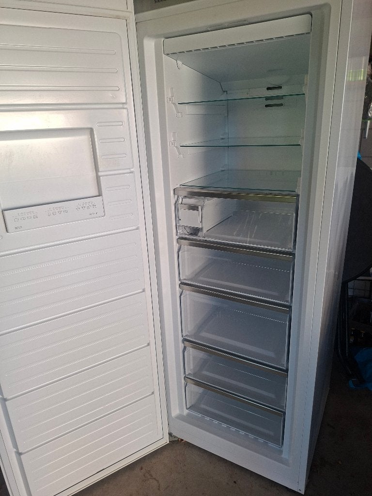 No Frost Vrieskast Siemens GS58NAW40, Witgoed en Apparatuur, 160 cm of meer, Zo goed als nieuw, Energieklasse A of zuiniger, Ophalen