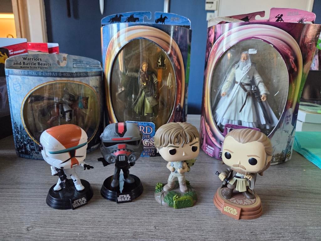 Funko starwars en toybizz lotr, Ophalen of Verzenden