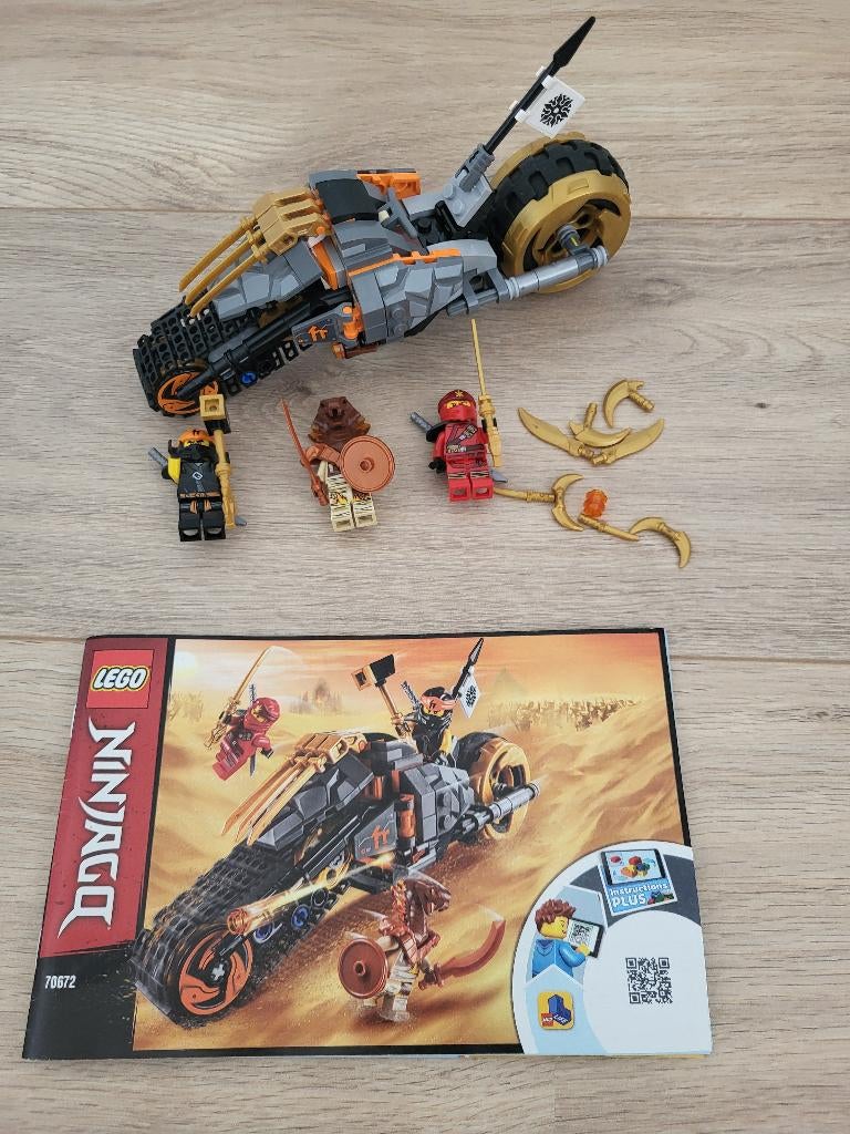 Lego ninjago 70672 te koop, Compleet, Lego, Ophalen of Verzenden, Zo goed als nieuw