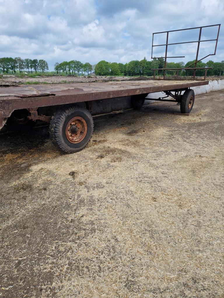 Melkwagen , platte wagen, Ophalen of Verzenden, Transport