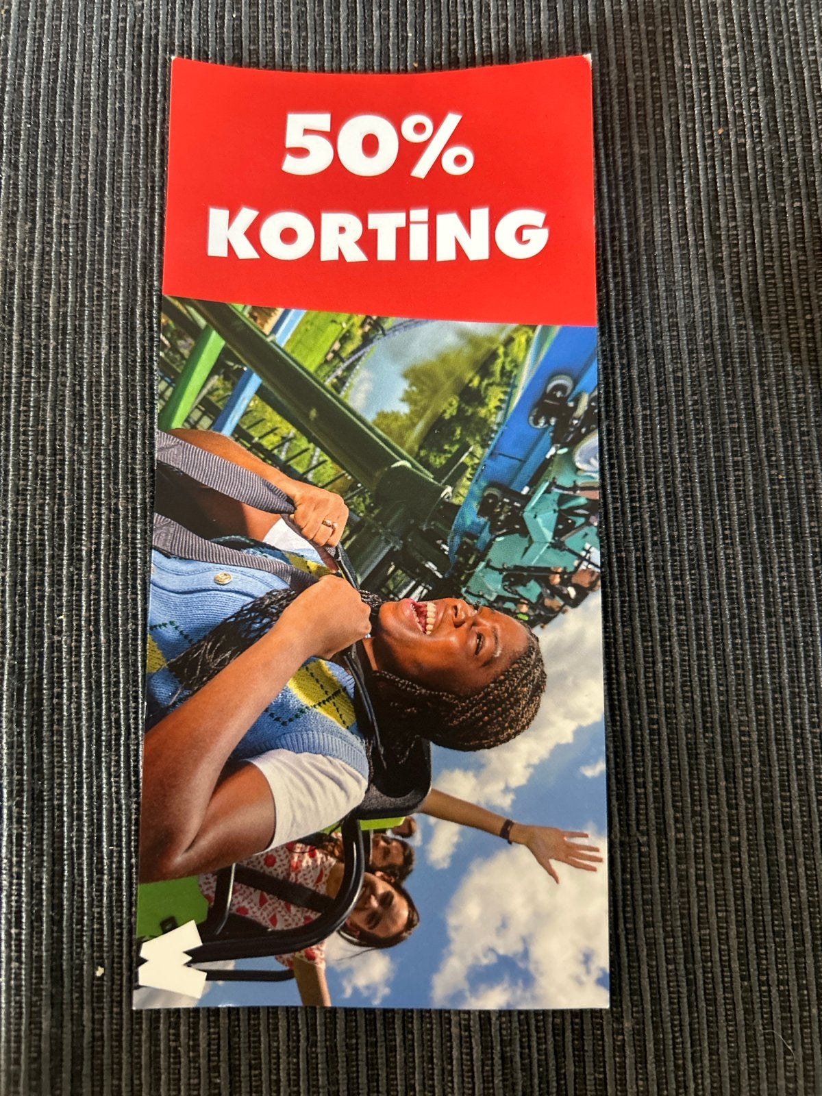 Walibi 50% korting op 1 ticket, Tickets en Kaartjes, Kortingskaart