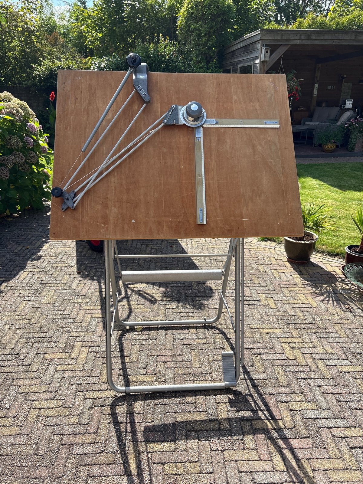 Tekentafel met tekensysteem - Franz Kuhlmann KG, Doe-het-zelf en Verbouw, Ophalen, Gebruikt, Minder dan 130 cm