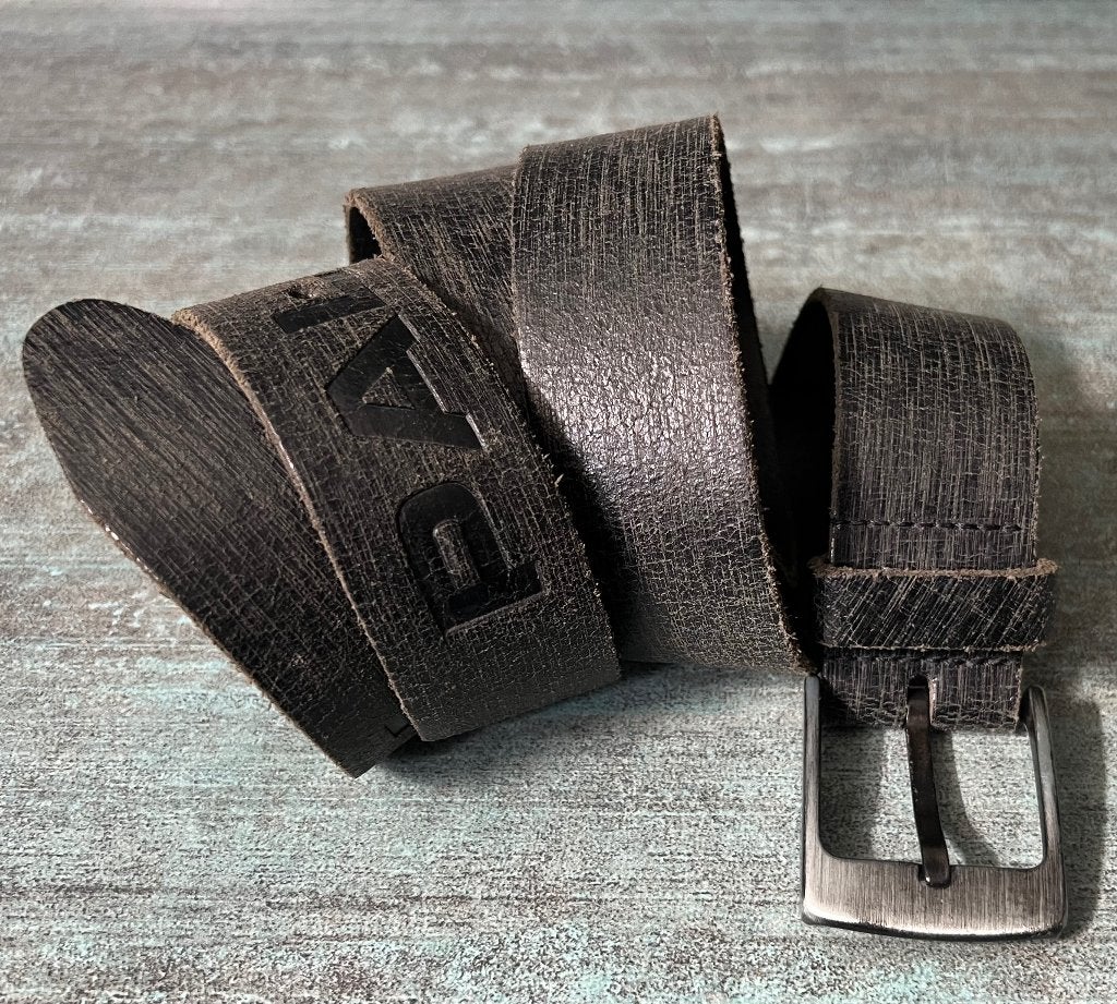 Pall Mall. Leren riem 105 cm., 95 tot 105 cm, Zwart, Pall Mall PME Legend, Ophalen of Verzenden