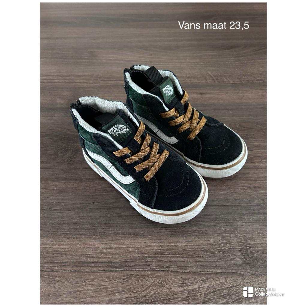 Vans sneakers maat 23,5, Kinderen en Baby's, Babykleding | Schoentjes en Sokjes, Ophalen of Verzenden, Jongetje, Gebruikt, Schoentjes