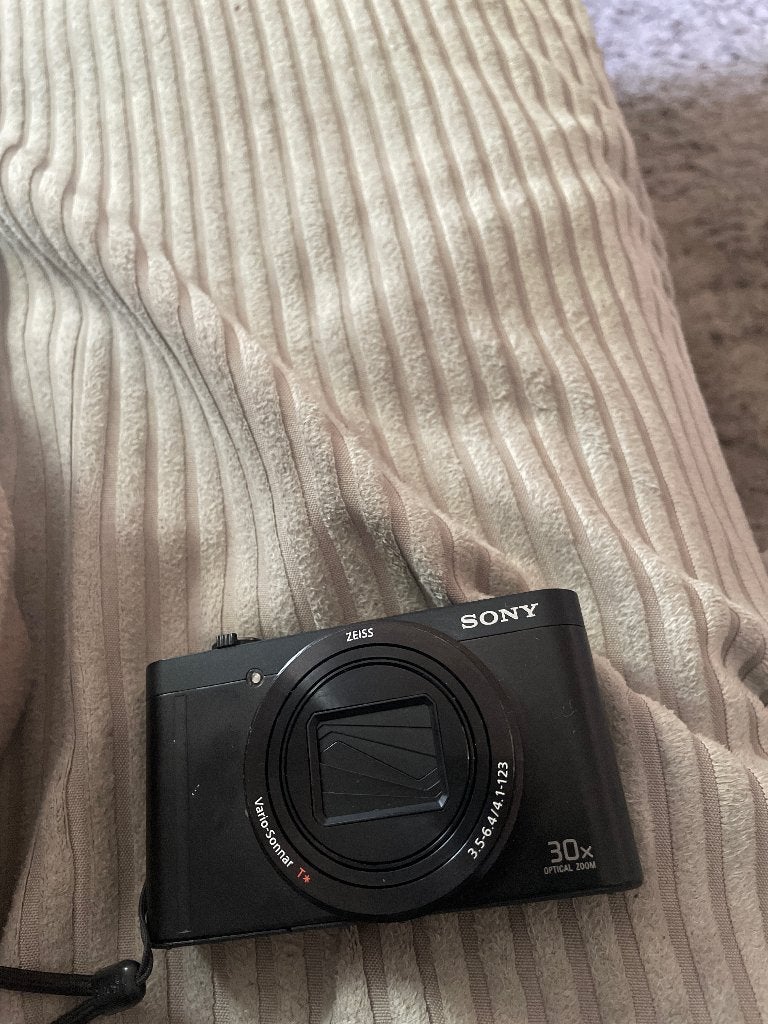 Sony DSCWX500, Ophalen, Ingebouwde flitser, Gebruikt, Accu