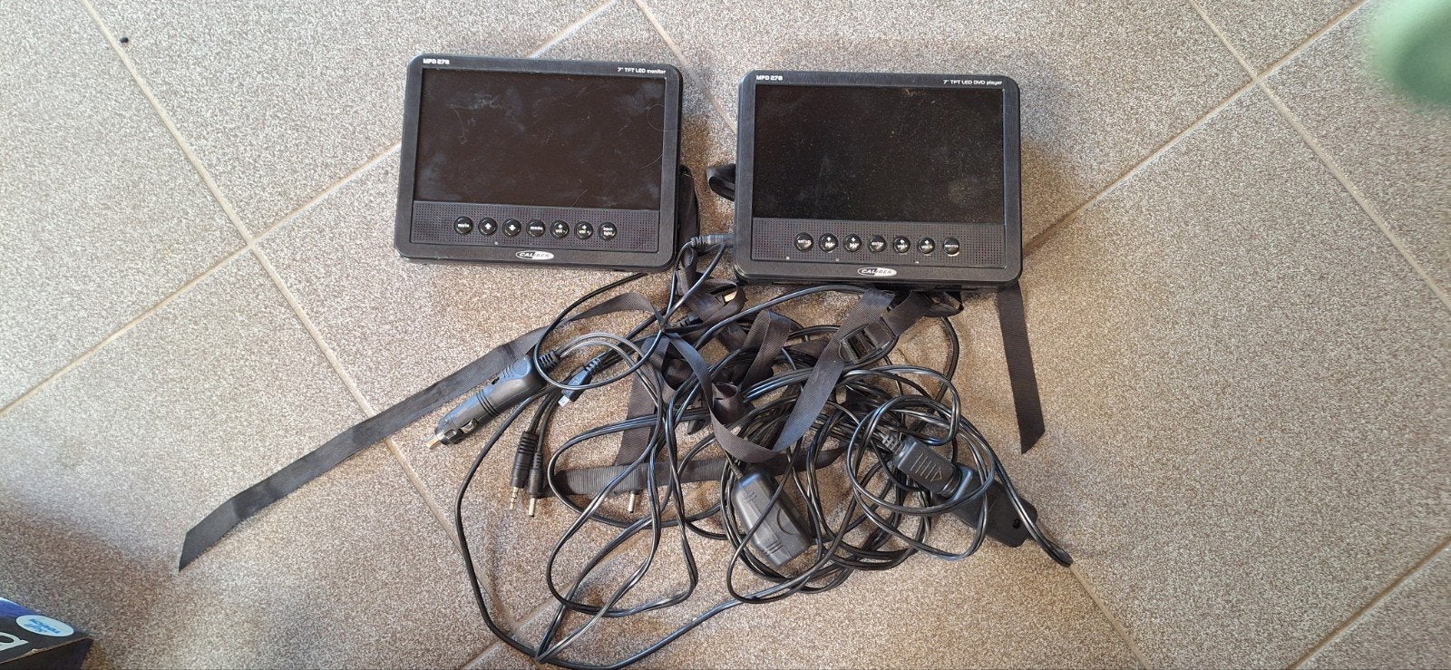 DVD-speler met 2 schermen, Overige merken, Gebruikt, 50 Hz, LCD